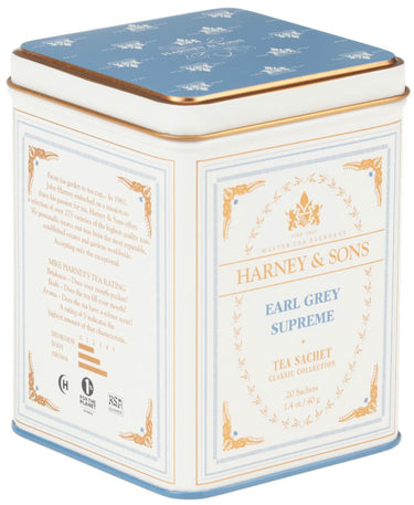 Harney & Sons Earl Grey Supreme, Black Tea, 20 Sachets
